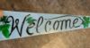 Picture of Painted Hand Saw - "WELCOME"